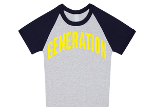 Generation Women Raglan Tee (cropped)